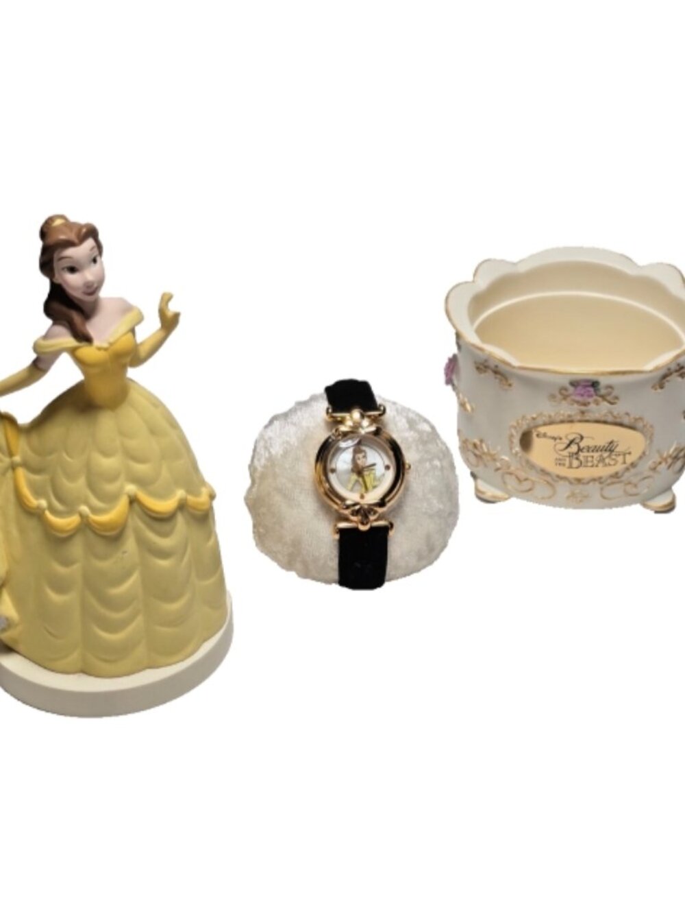 Vintage 1999 Disney Princess Belle Watch Gift Box Set LE 0153